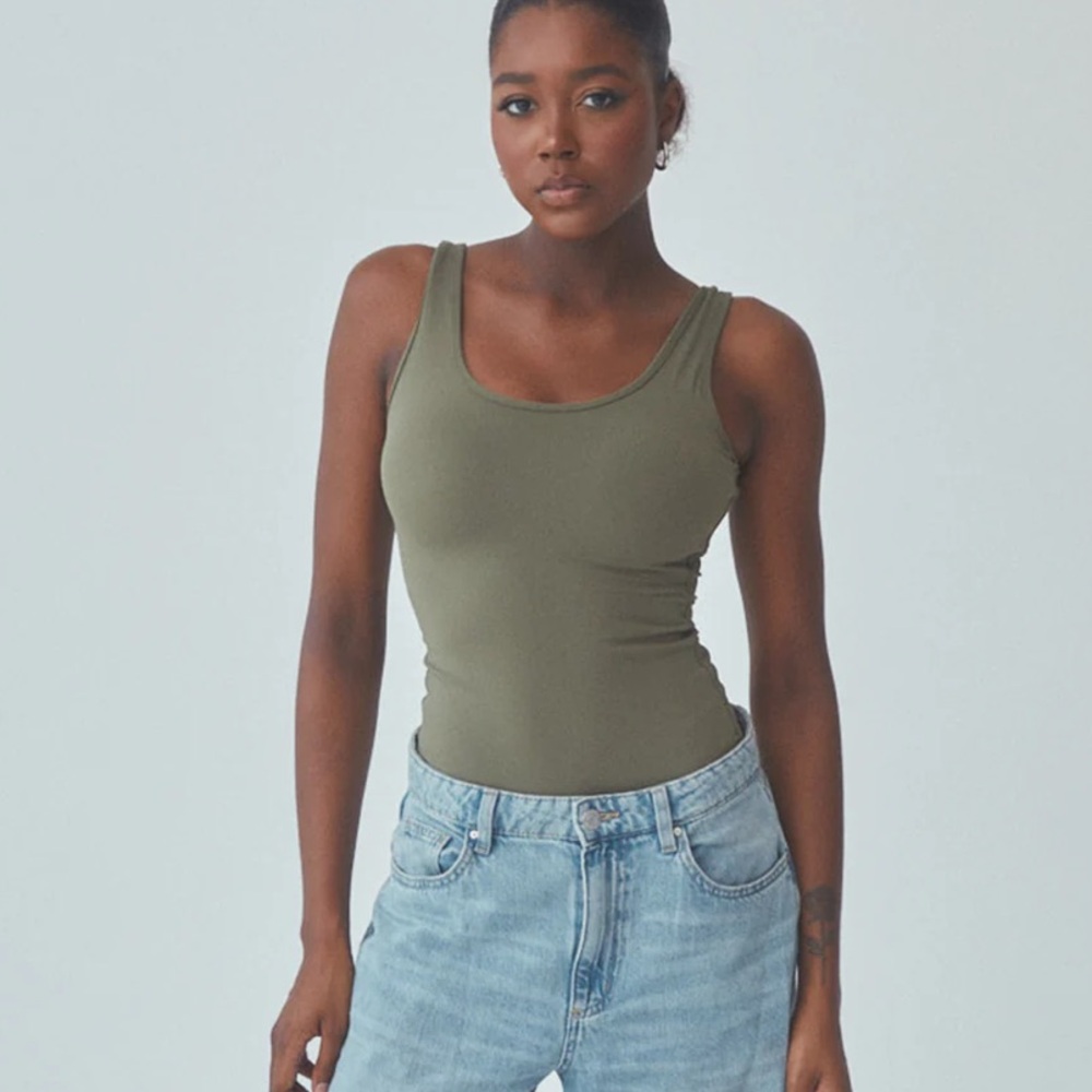 NWT forest green bodysuit by Klassy network